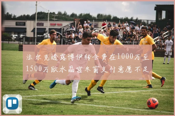 法尔克透露博伊转会费在1000万至1500万欧水晶宫冬窗支付意愿不足